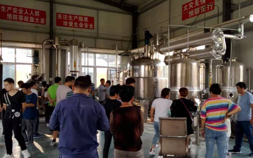 河北衡水饒陽縣農資精英到訪農（nóng）達（dá）生化孟州園區(圖3)