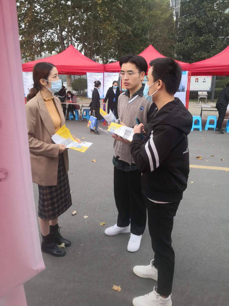 我公司參加焦（jiāo）作大學2021屆畢業（yè）生秋季校園招聘會(圖（tú）2)