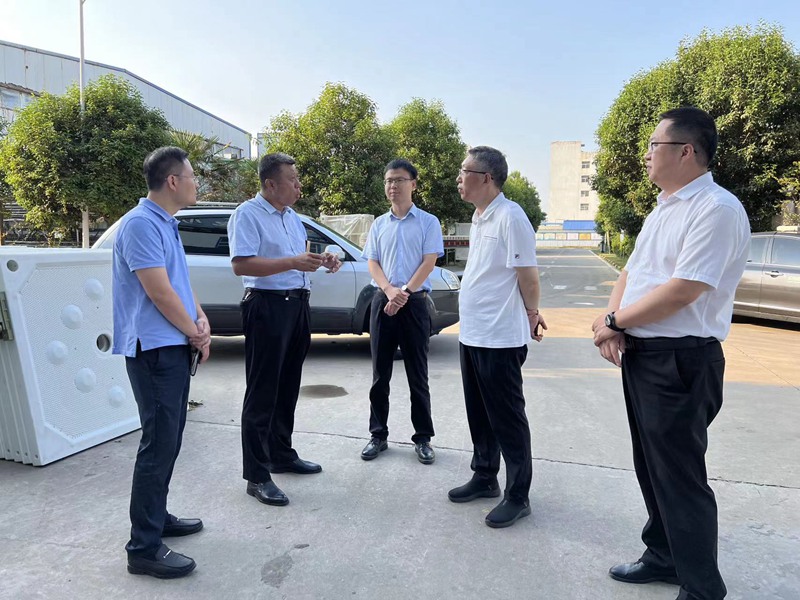 焦作市吳副市長一行蒞臨色多多www视频在线观看孟州廠區調研(圖1)